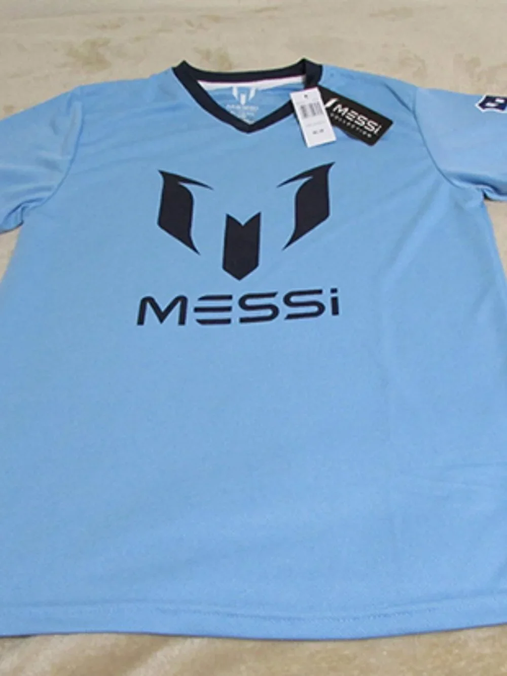 MESSI Soccer Style Boy's Jersey Size 18 XL (B)